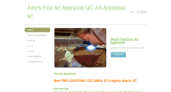 Desktop Screenshot of amysfineartappraisal.weebly.com
