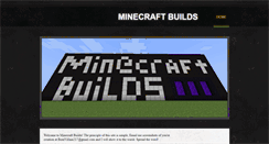 Desktop Screenshot of minecraft-builds.weebly.com