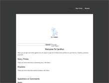 Tablet Screenshot of cardfun.weebly.com