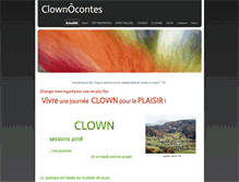Tablet Screenshot of clownocontes.weebly.com