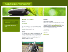 Tablet Screenshot of cyclingthecoast.weebly.com