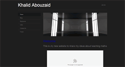 Desktop Screenshot of khalidabouzaid.weebly.com