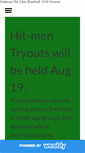 Mobile Screenshot of mattoonhitmen.weebly.com
