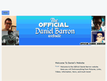 Tablet Screenshot of danielbarron.weebly.com
