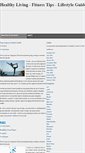 Mobile Screenshot of healthytipsforliving.weebly.com
