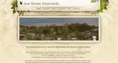 Desktop Screenshot of joelstreetallotments.weebly.com