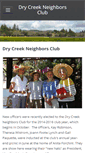 Mobile Screenshot of drycreekneighborsclub.weebly.com
