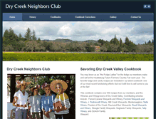 Tablet Screenshot of drycreekneighborsclub.weebly.com