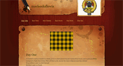 Desktop Screenshot of macleodoflewis.weebly.com