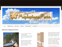 Tablet Screenshot of maplestonefarm.weebly.com