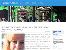 Tablet Screenshot of featuredartists.weebly.com