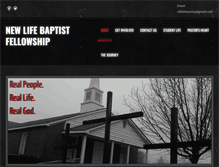 Tablet Screenshot of newlifebaptistfellowship.weebly.com