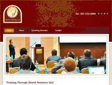 Tablet Screenshot of dental-seminars.weebly.com
