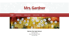 Desktop Screenshot of mchsgardner.weebly.com