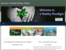 Tablet Screenshot of healthyparadigm.weebly.com