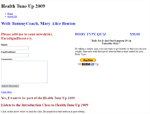 Tablet Screenshot of healthtuneup.weebly.com
