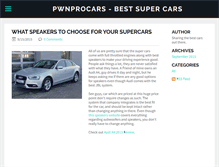 Tablet Screenshot of pnwprocars.weebly.com