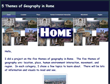 Tablet Screenshot of 5themesofgeographyrome.weebly.com