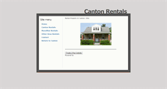 Desktop Screenshot of cantonrentals.weebly.com
