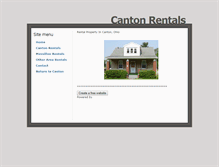 Tablet Screenshot of cantonrentals.weebly.com