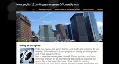 Desktop Screenshot of english111writingasanengineercvk.weebly.com