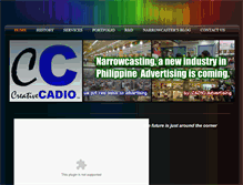 Tablet Screenshot of creativecadio.weebly.com