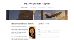 Desktop Screenshot of msaeschliman.weebly.com