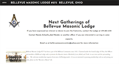 Desktop Screenshot of bellevuemasoniclodge.weebly.com