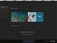 Tablet Screenshot of alissalanephotography.weebly.com