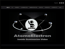 Tablet Screenshot of djatomoelectron.weebly.com