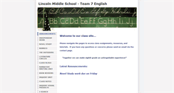 Desktop Screenshot of 7english.weebly.com