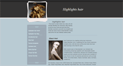 Desktop Screenshot of highlightshair.weebly.com