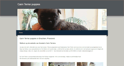 Desktop Screenshot of annekecairnterrier.weebly.com