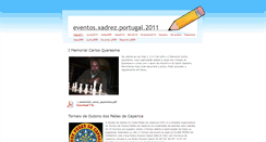 Desktop Screenshot of eventosxadrezportugal2011.weebly.com