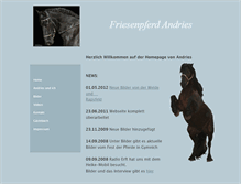 Tablet Screenshot of friesenpferd-andries.weebly.com