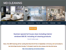 Tablet Screenshot of mdcleaning.weebly.com