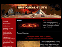 Tablet Screenshot of historicaltruth.weebly.com