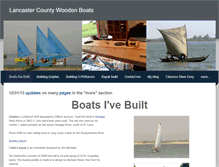 Tablet Screenshot of lancasterboatbuilder.weebly.com