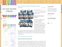 Tablet Screenshot of nocostincomestream.weebly.com