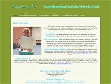 Tablet Screenshot of codysimpsonnation.weebly.com