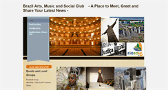 Desktop Screenshot of brazilarts.weebly.com