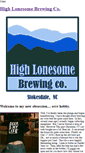 Mobile Screenshot of highlonesomebrewing.weebly.com