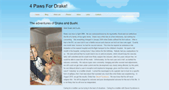 Desktop Screenshot of 4pawsfordrake.weebly.com