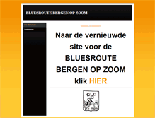 Tablet Screenshot of bluesroutebergenopzoom.weebly.com