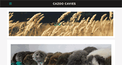 Desktop Screenshot of cazoocavies.weebly.com