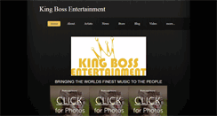 Desktop Screenshot of kingbossentertainment.weebly.com