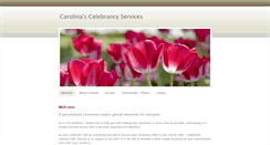 Desktop Screenshot of carolinascelebrancyservices.weebly.com