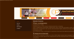 Desktop Screenshot of bathembuproductions.weebly.com