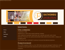 Tablet Screenshot of bathembuproductions.weebly.com