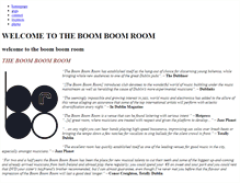 Tablet Screenshot of boomboomroom.weebly.com